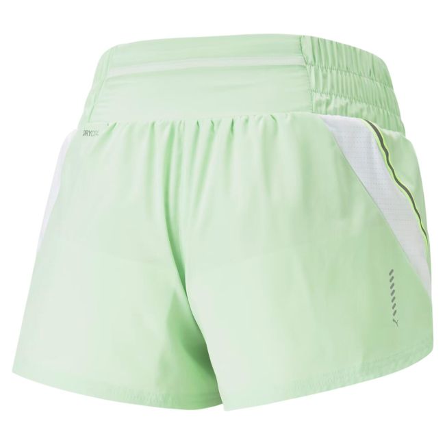 Puma - pantaloni scurti pentru femei - Run Woven 3 inch pants - verde deschis menta