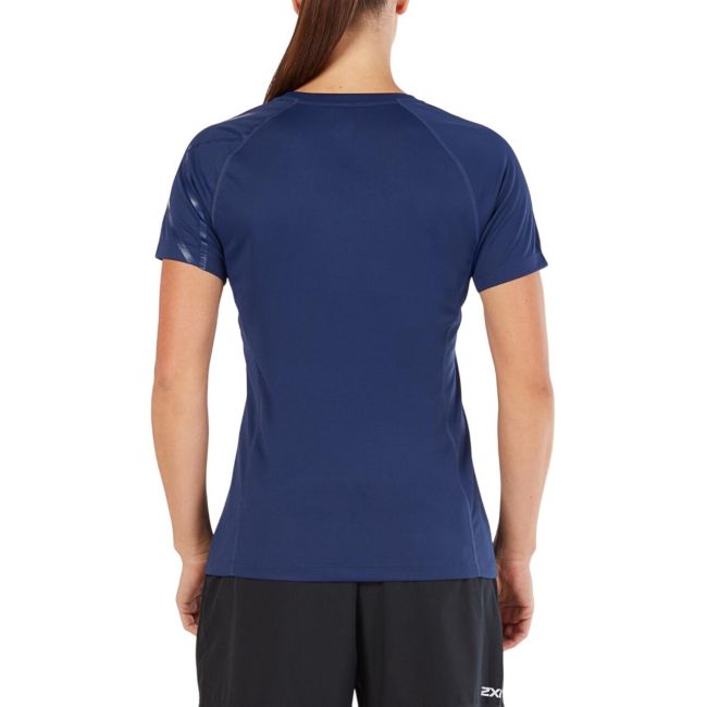 2XU - Tricou tehnic BSR Active Femei - albastru navy