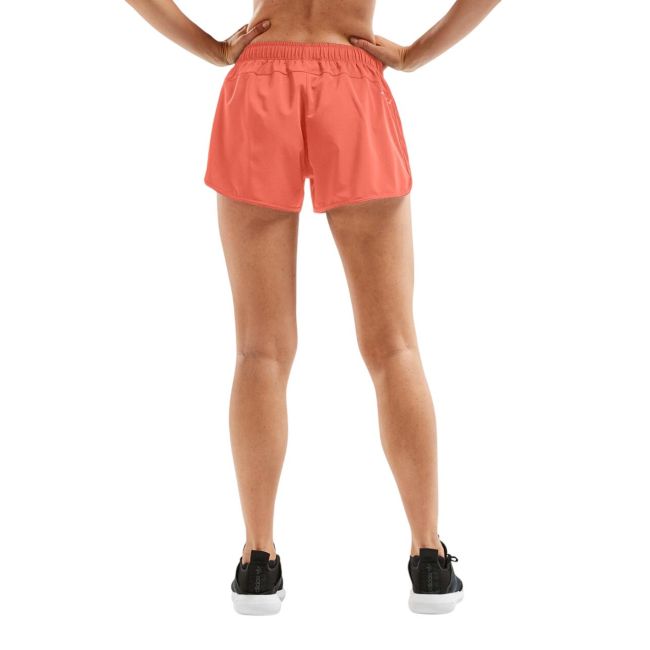 2XU - Pantaloni scurti de alergare pentru femei GHST 3" Stretch Woven Short - portocaliu serbet
