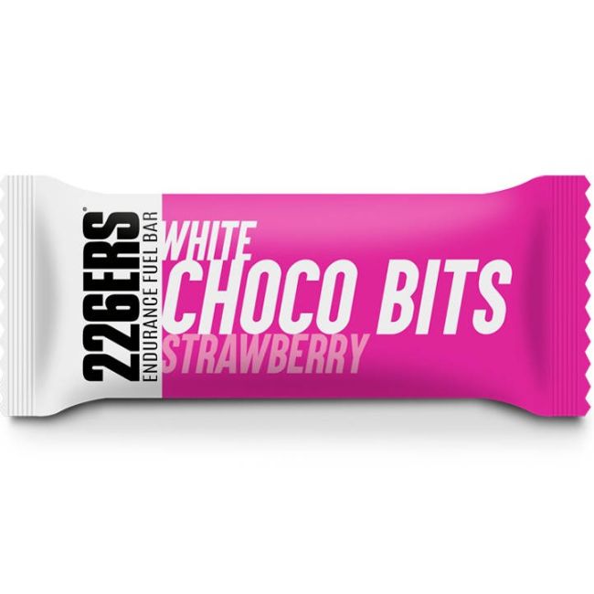 226ers - baton energie - Endurance Fuel Bar Choco Bits - capsuni | ciocolata alba - 60g