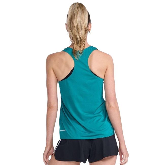 2XU - maiou tehnic pentru femei - Light Speed Tech Singlet - albastru