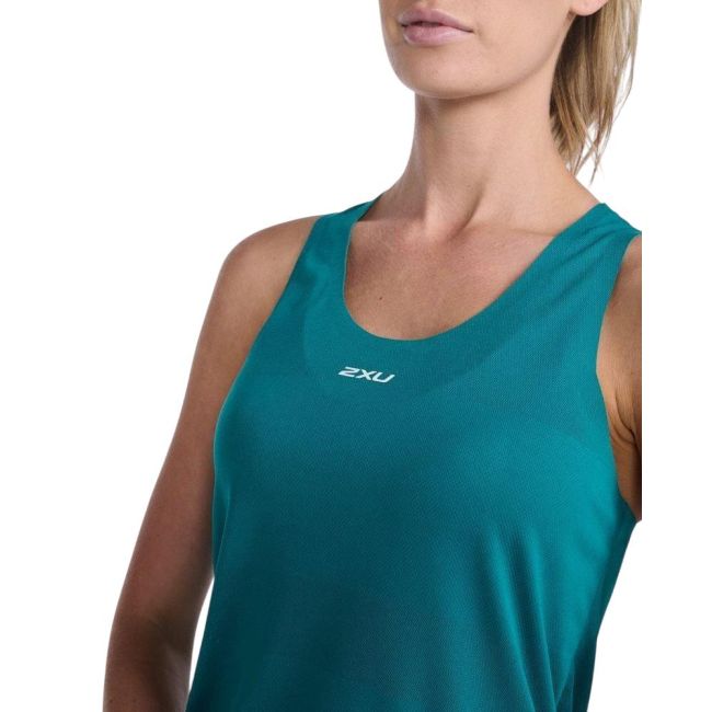2XU - maiou tehnic pentru femei - Light Speed Tech Singlet - albastru