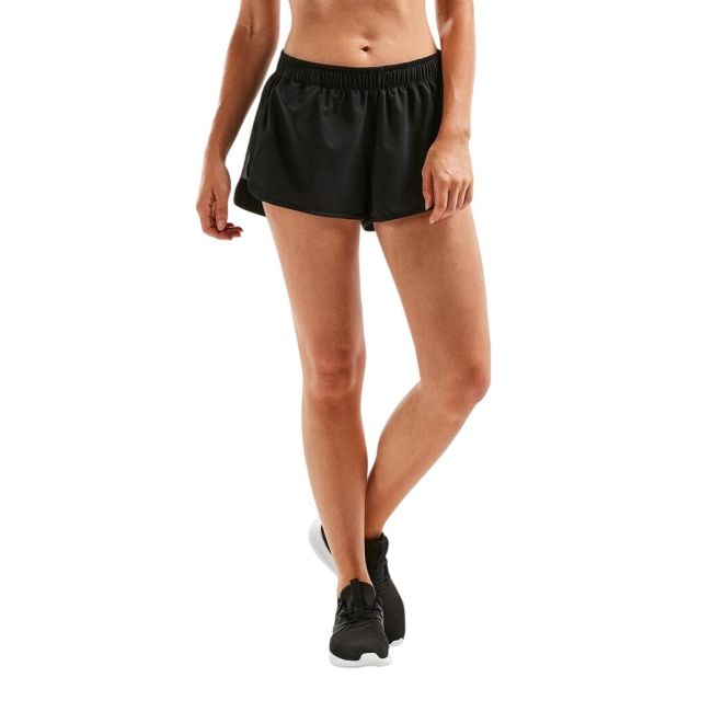 2XU - Pantaloni scurti de alergare pentru femei GHST 3" Stretch Woven Short - negru