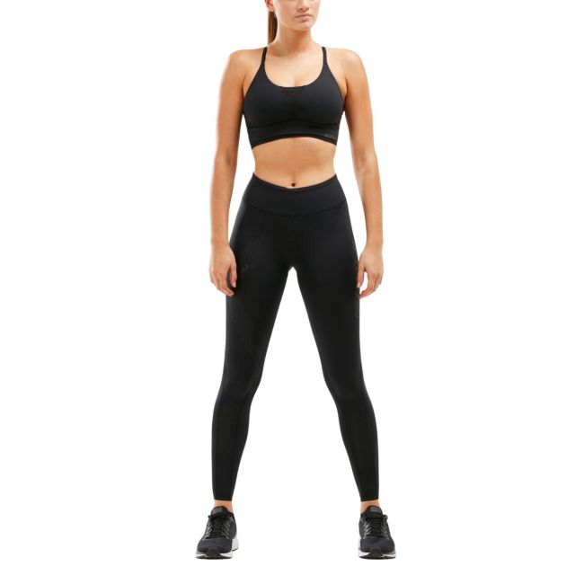 2XU - Bustiera sport pentru femei - Perform Crop - negru
