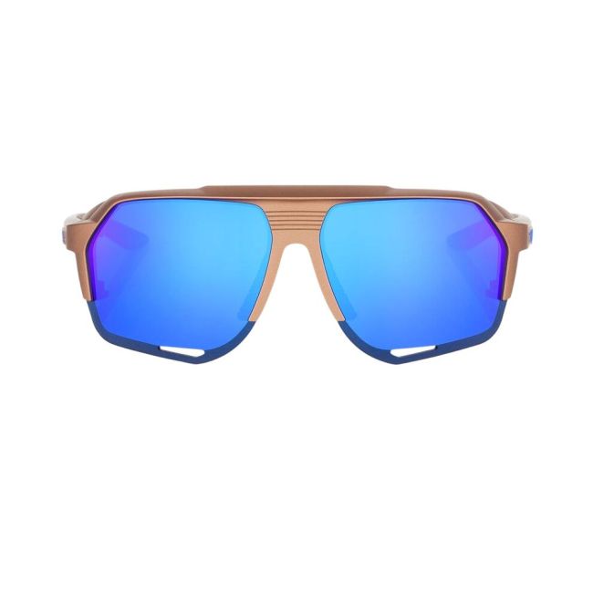 100% - ochelari soare - NORVIK - Matte Copper Chromium - Blue Multilayer Mirror Lens