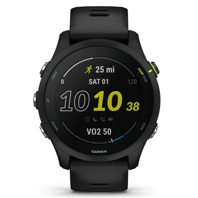 Garmin - Forerunner 255 Music ceas multisport cu GPS - negru