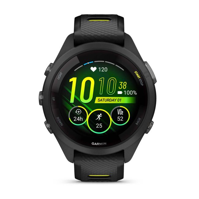 Garmin Forerunner 265s ceas multisport GPS AMOLED 42 mm - negru