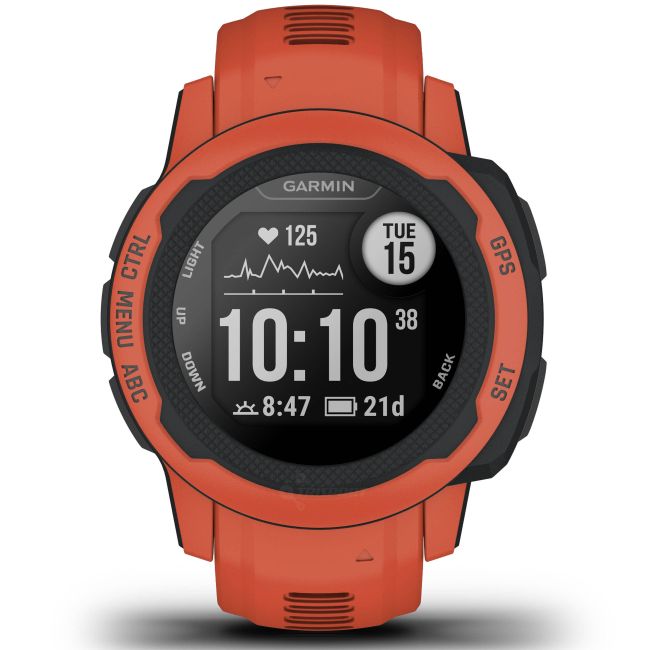 Garmin - Instinct 2s smartwatch robust cu GPS - Poppy