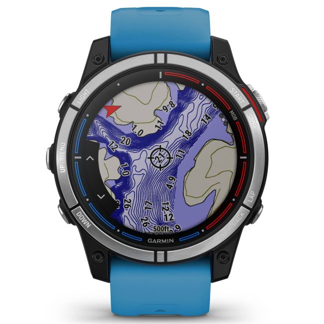 Garmin - quatix 7 - ceas inteligent premium cu GPS cu functii avansate pentru sport si navigatie