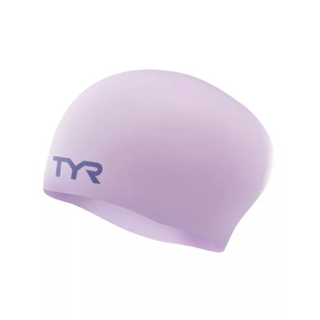 TYR - casca inot silicon par lung - Long Hair Silicon Cap - lavanda
