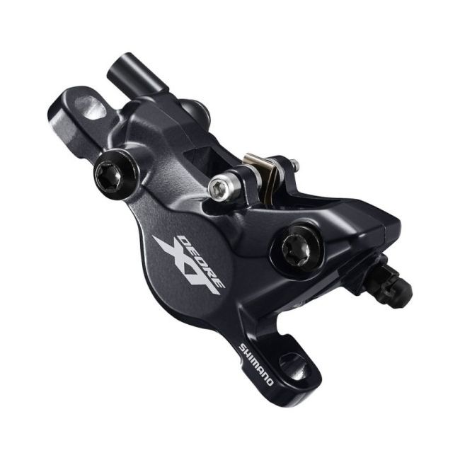 Shimano - etrier frana disc - Shimano Deore XT2.00 - BR-M8100, hidraulic, fata sau spate, fara adaptor, placute resin G03A fara aripioare de racire, ambalat ind
