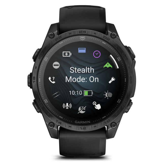 Garmin Tactix 8 AMOLED Sapphire 47mm - Ceas Tactical Multisport GPS Titan DLC