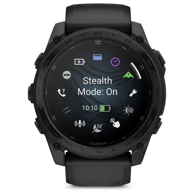 Garmin Tactix 8 AMOLED 51mm - Ceas Tactical GPS Titanium DLC