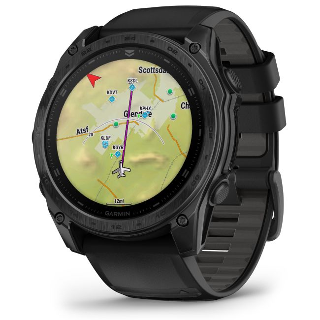 Garmin Tactix 8 AMOLED 51mm - Ceas Tactical GPS Titanium DLC