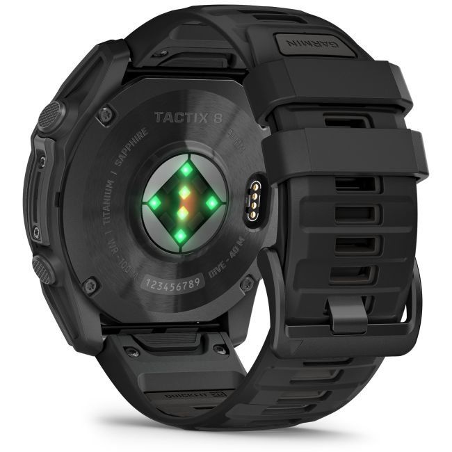 Garmin Tactix 8 AMOLED Sapphire 51mm - Ceas Tactical Multisport GPS Titan DLC