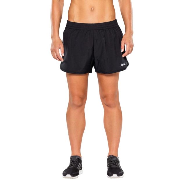 2XU - Pantaloni scurti de alergare pentru femei  SPRY 3" Shorts - negru