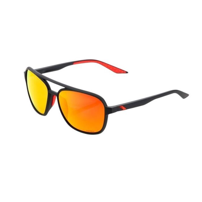 100% - ochelari soare - Kasia - soft black/hipper red - cat 2