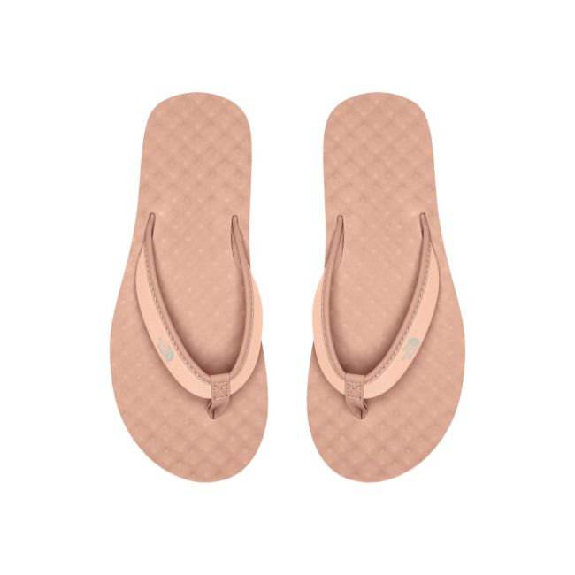 The North Face - slapi Base Camp Mini Slip-ons II W pentru femei - Cafe Creme | Evening Sand Pink