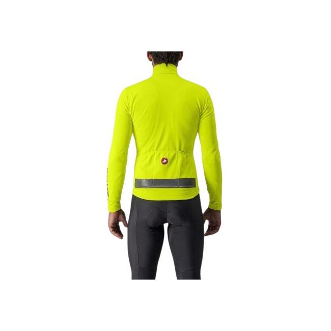Castelli - tricou maneca lunga 14-20 gr C - Puro 3 FZ - galben fluo | reflex