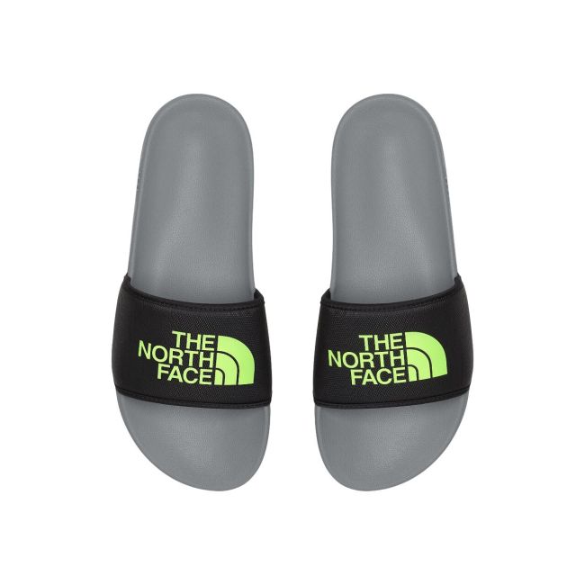 The North Face - slapi Base Camp Slides III M - gri-galben fluo