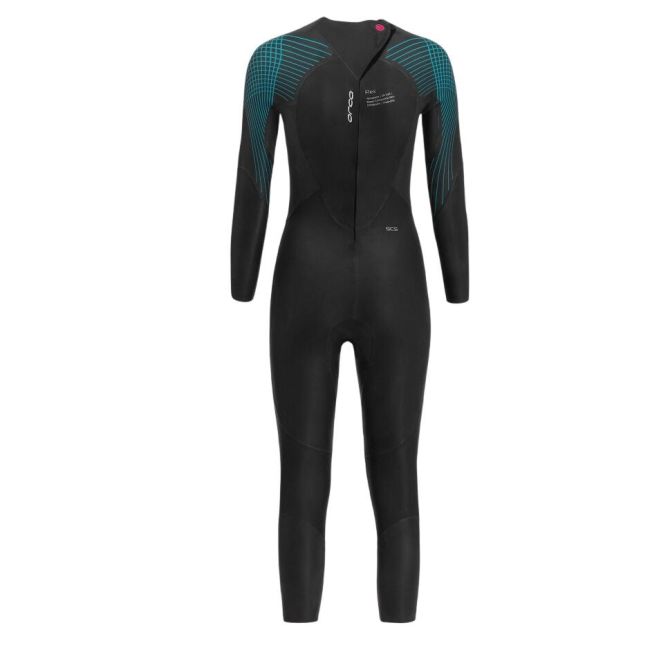 Orca - costum neopren triatlon pentru femei - Athlex Flex wetsuit - negru albastru flex