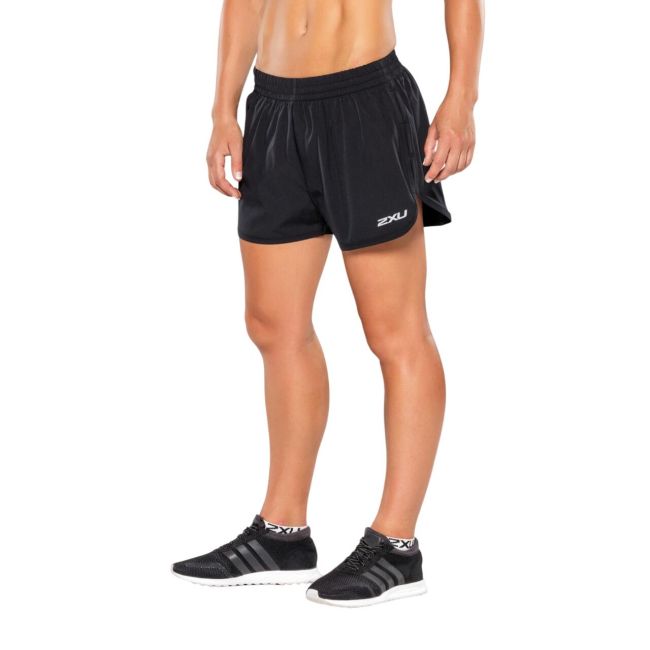 2XU - Pantaloni scurti de alergare pentru femei  SPRY 3" Shorts - negru