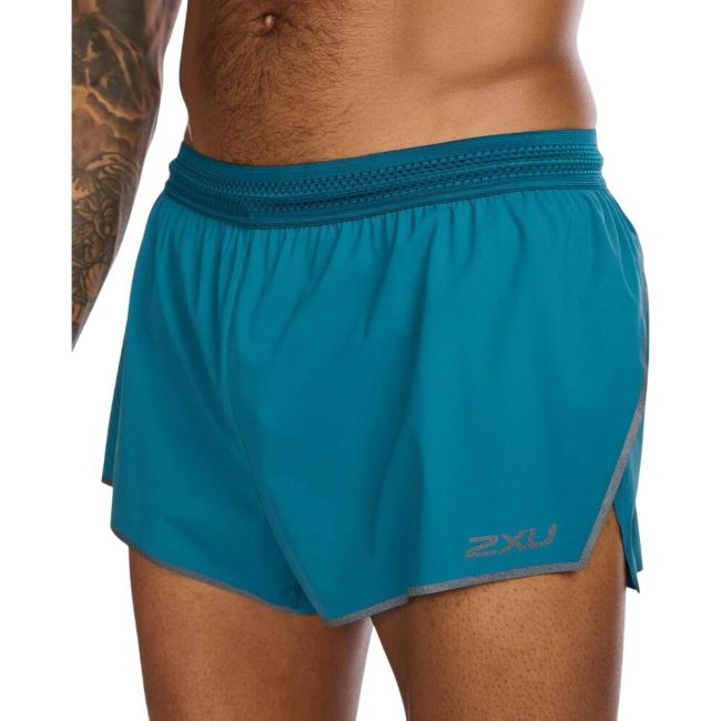 2XU - pantaloni scurti - Light Speed - 5inch -2XU - Oceanside negru reflectorizant