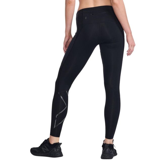 2XU - colanti compresie femei pentru iarna Wind Defence - negru