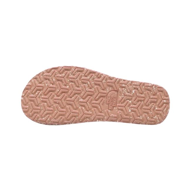 The North Face - slapi Base Camp Mini Slip-ons II W pentru femei - Cafe Creme | Evening Sand Pink