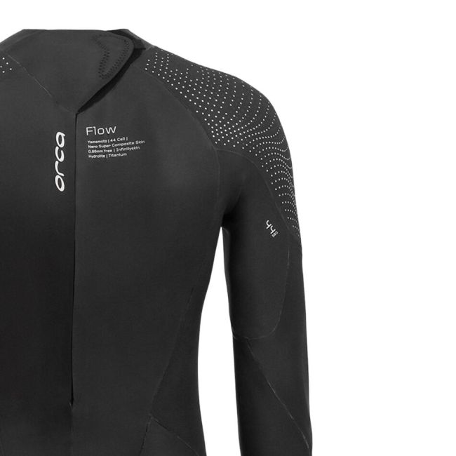 Orca - costum neopren triatlon pentru barbati - Apex Flow Men Wetsuit - negru argintiu