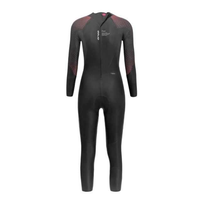 Orca - costum neopren triatlon pentru femei Athlex Float wetsuit with High Buoyancy - negru rosu plutitor
