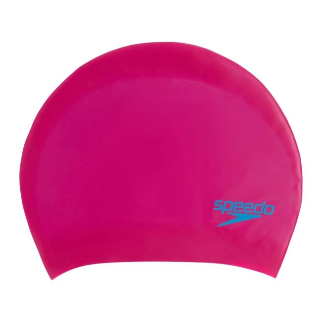 Speedo - casca inot silicon par lung - copii - Roz I Albastru