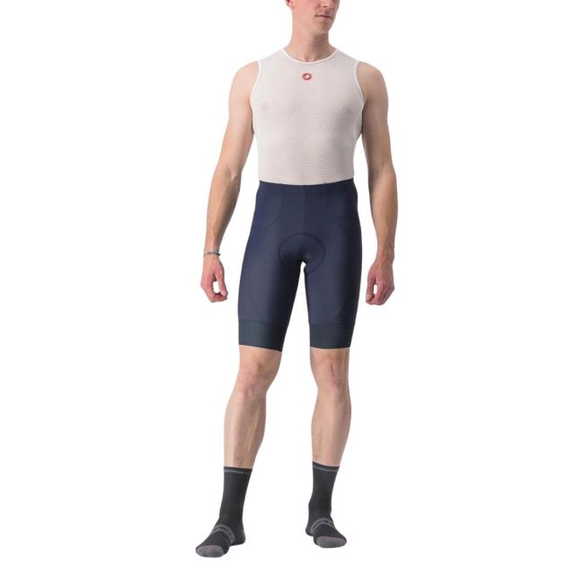 Castelli - pantaloni scurti ciclism barbati Entrata II Short - albastru inchis