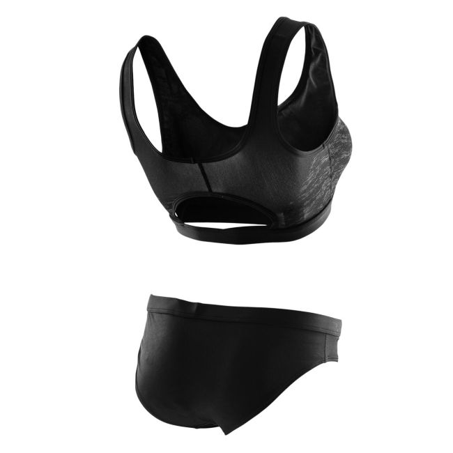 Orca - Costum de baie doua piese Femei - negru