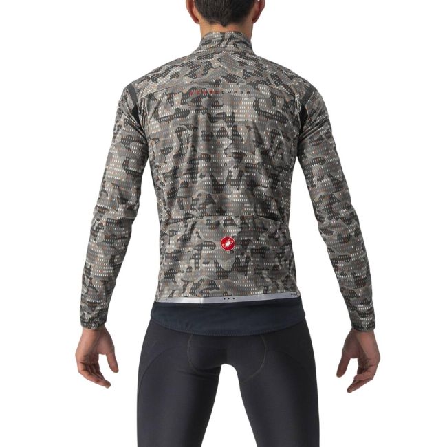 Castelli - Jacheta ciclism vreme rece si vant, Perfetto RoS Unlimited - gri nichel gri inchis
