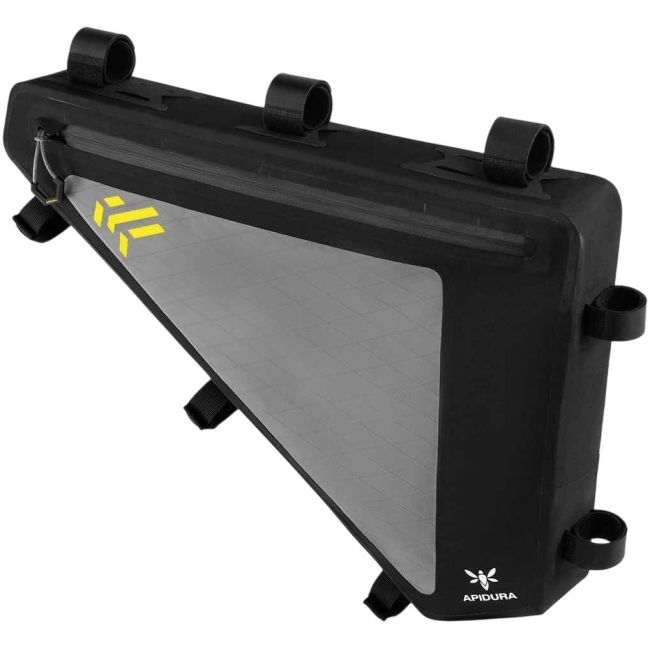 Apidura - geanta cadru bicicleta Backcountry2.0 Full Frame Pack 6 litri - negru gri galben