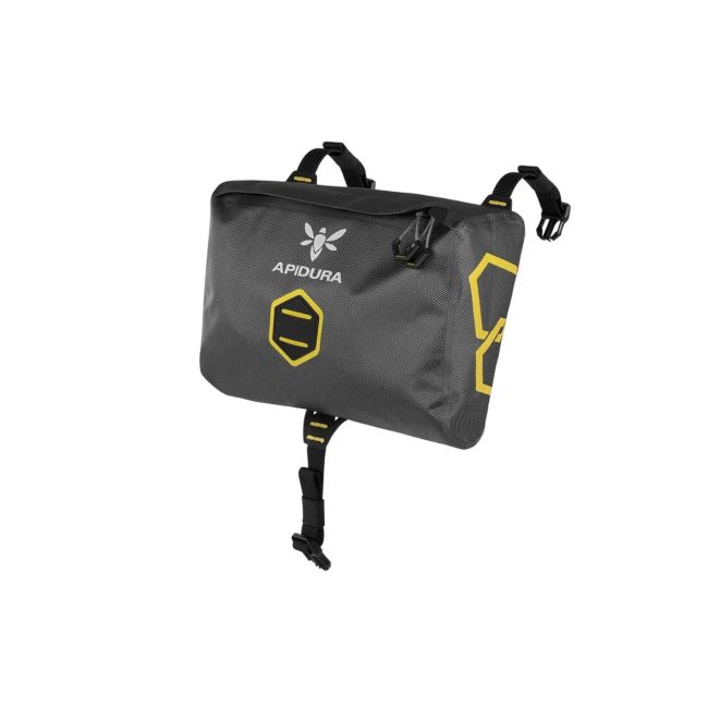 Apidura - geanta mica ghidon bicicleta Expedition Accessory Pocket 4.5 litri - negru gri