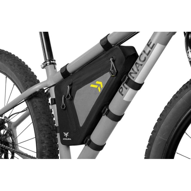 Apidura - geanta cadru bicicleta Backcountry2.0 Full Frame Pack 2.5 litri - negru gri galben