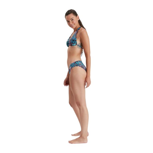 Speedo - costum inot femei 2 piese - Mix &amp; Match Triangle - Albastru I Negru