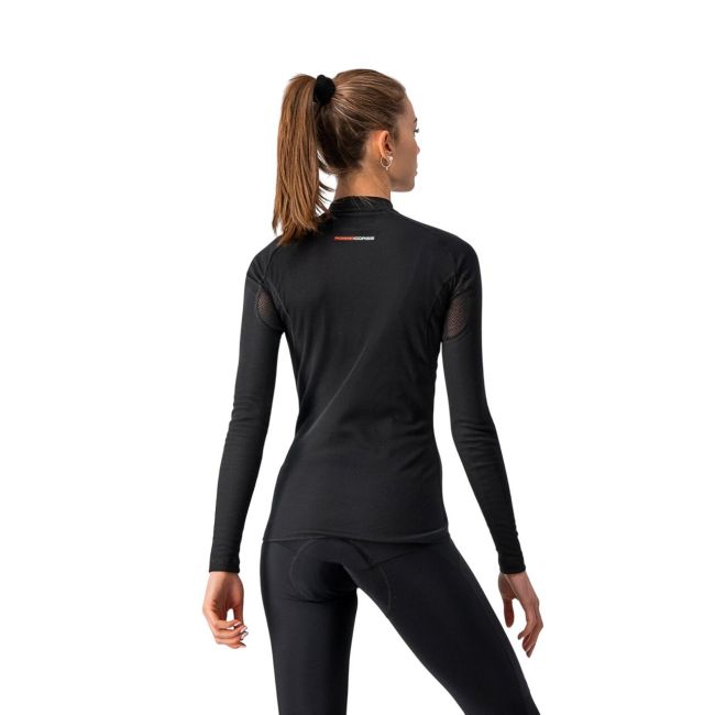 Castelli Bluza corp cu maneca lunga femei Flanders Warm LS - gri