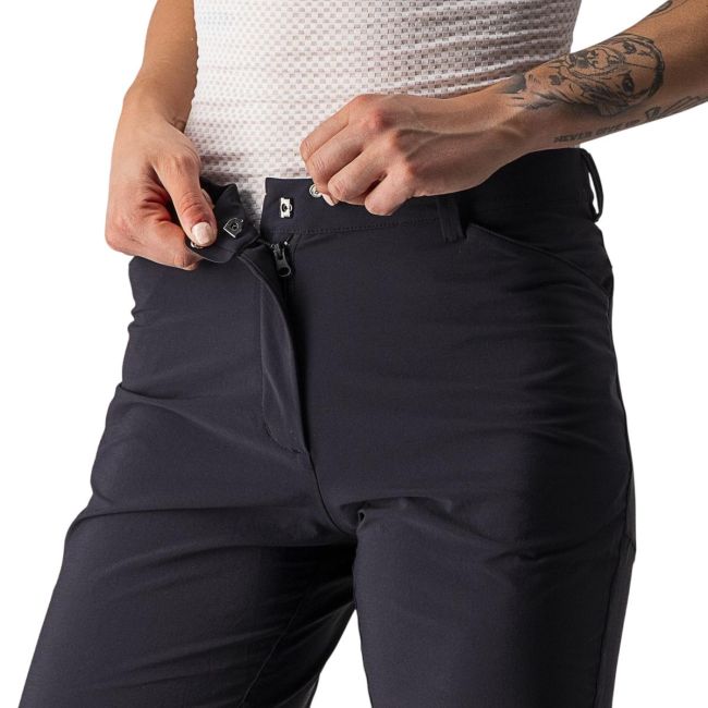 Castelli - pantaloni scurti ciclism pentru femei Unlimited W Baggy shorts - negru