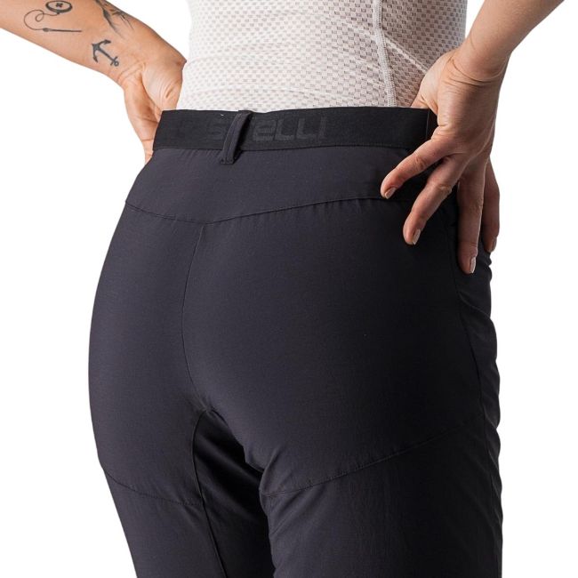 Castelli - pantaloni scurti ciclism pentru femei Unlimited W Baggy shorts - negru
