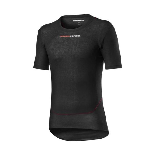 Castelli bluza de corp cu maneca scurta Prosecco Tech Short Sleeve - negru
