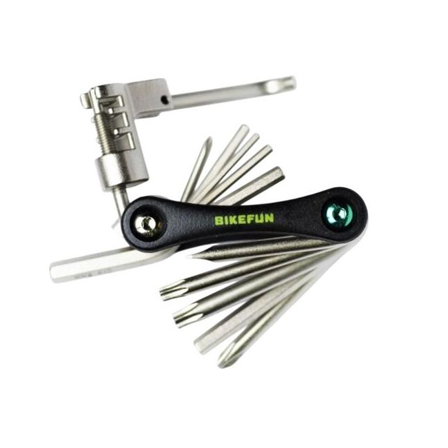 Bikefun - Unealta multifunctionala pentru reparatii Bicicleta Tool BF Gadget - 12 functii