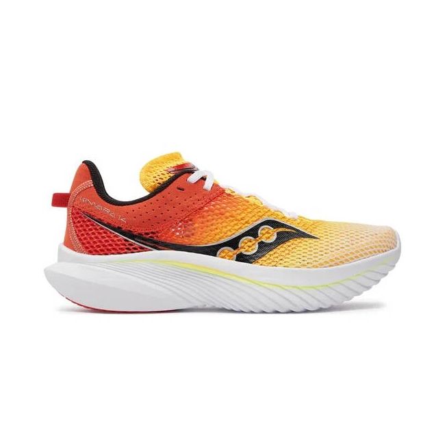 Saucony - pantofi alergare pentru barbati - Kinvara 14 - white | vizigold