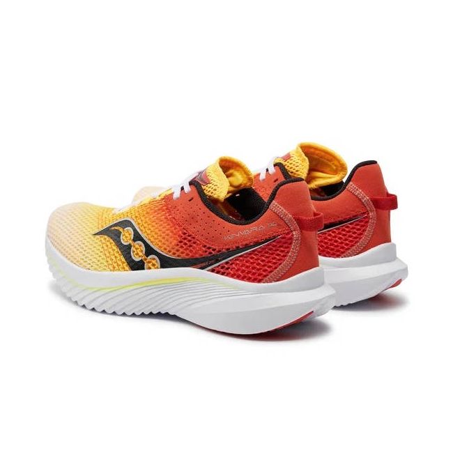Saucony - pantofi alergare pentru barbati - Kinvara 14 - white | vizigold