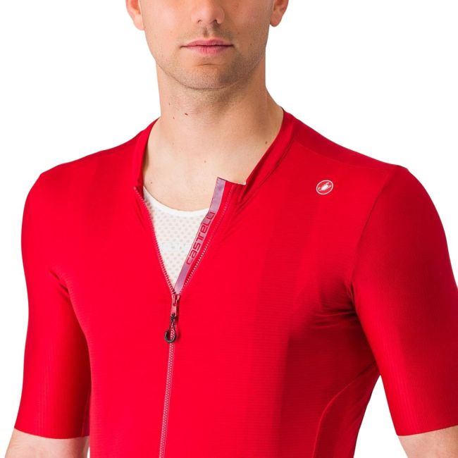 Tricou cu maneca scurta Castelli Espresso Rosu