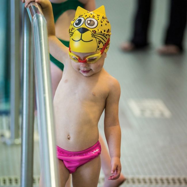 Finis - Scutec de inot reutilizabil - Swim Diaper Solid - Albastru Royal