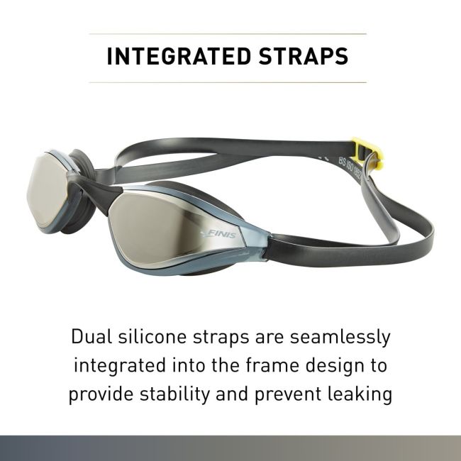 Finis - ochelari inot - Mach 1 Racing Goggle - Titanium