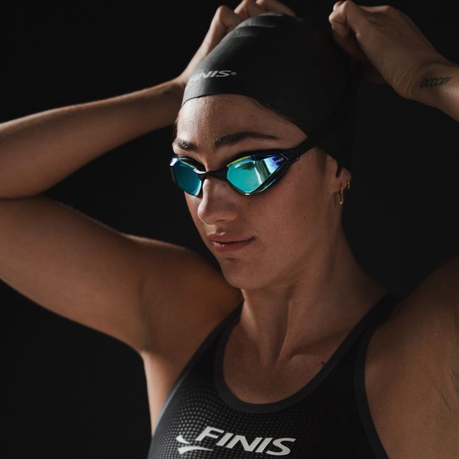 Finis - ochelari inot - Mach 1 Racing Goggle - Titanium